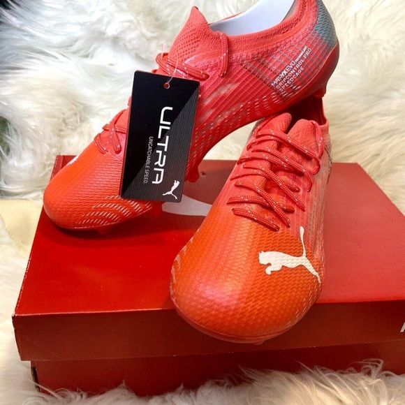 New Puma Womens ULTRA 1.3 FG/AG - 10666601 - Soccer Cleats - Fast Ship US Size 6 - Picture 4 of 8